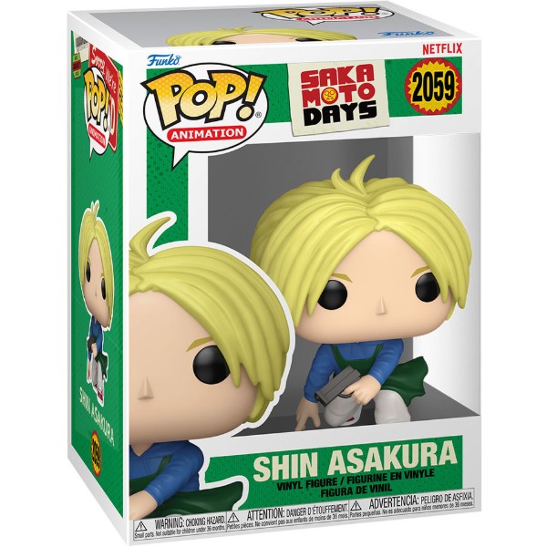 Фото - Коллекционная фигурка FUNKO POP! серии Дни Сакамото - СИН АСАКУРА (86689)